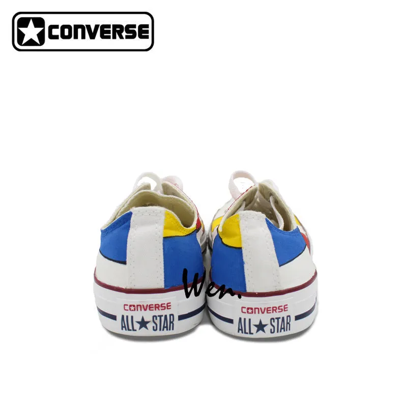 All Star Converse Shoes Mondrian Custom