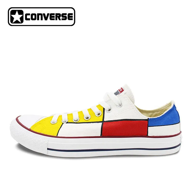 All Star Converse Shoes Mondrian Custom