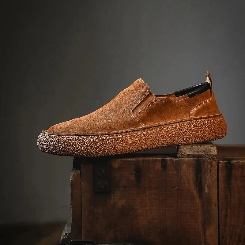 ARES | Suede Leather Loafers