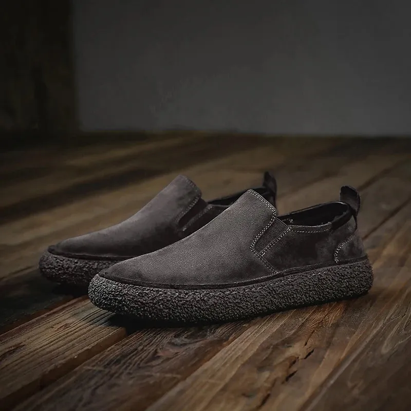 ARES | Suede Leather Loafers