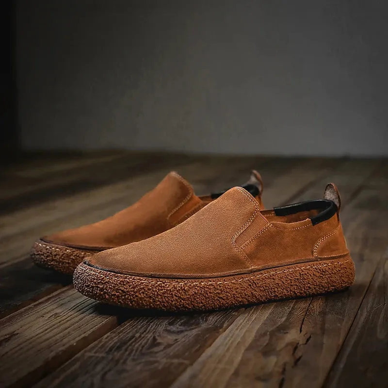 ARES | Suede Leather Loafers