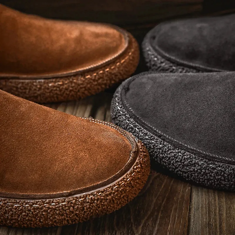 ARES | Suede Leather Loafers