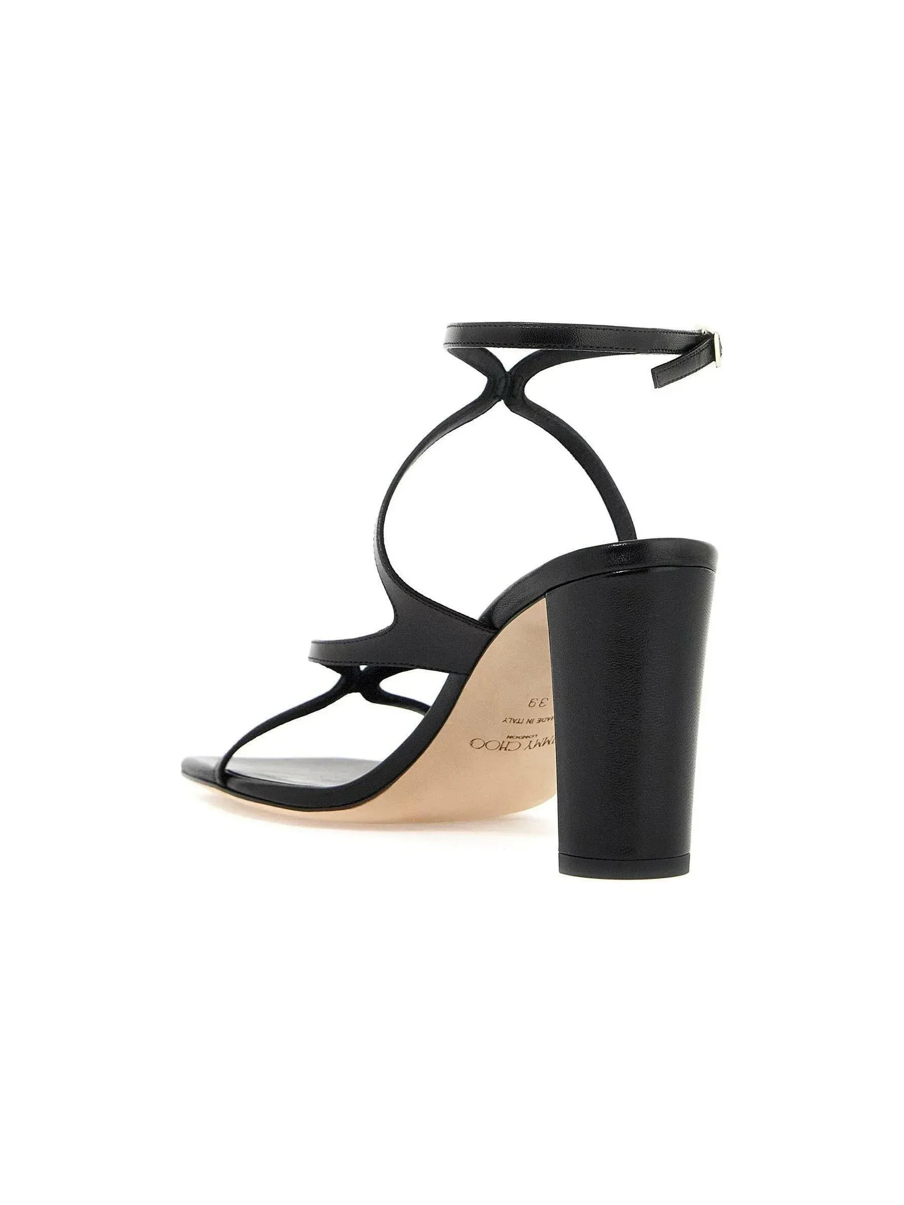 Asia 85 Strappy Leather Sandals