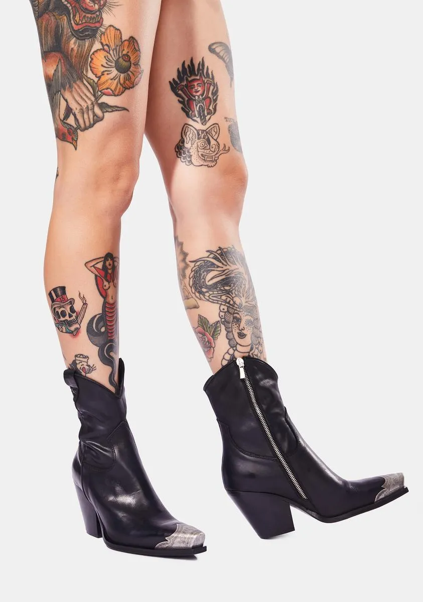 Brayden Leather Western Boots