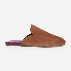 Brown Suede Loafer