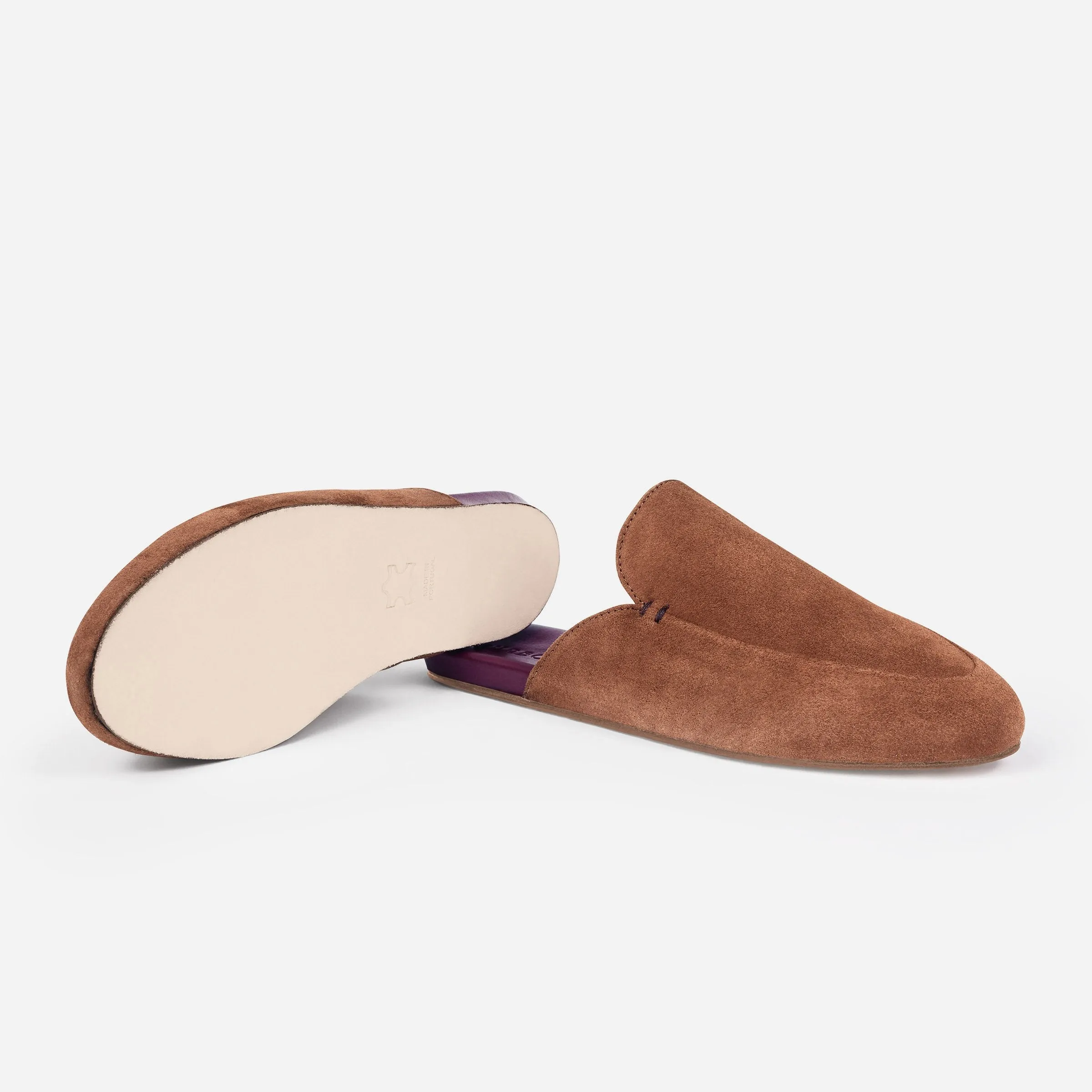 Brown Suede Loafer