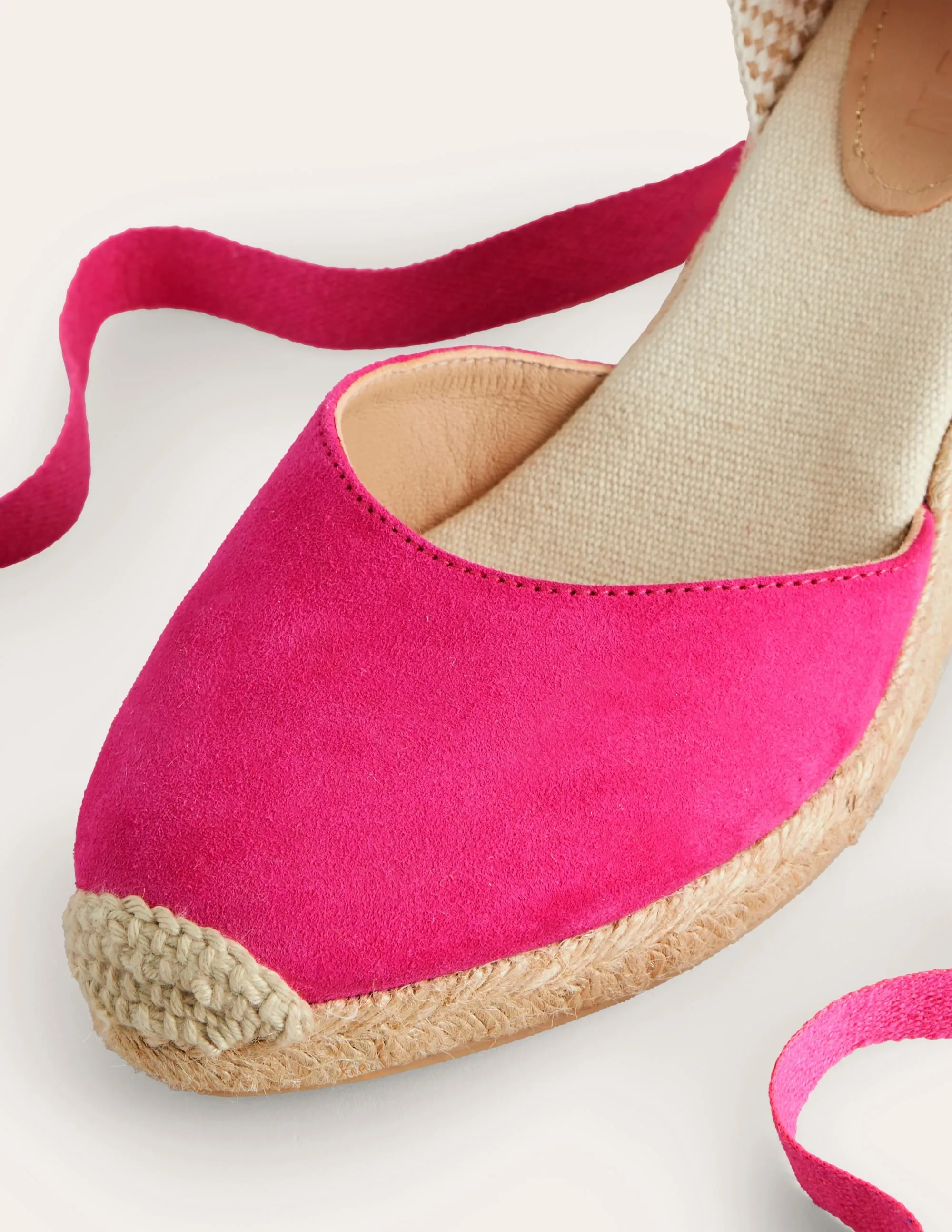 Cassie Espadrille Wedge-Festival Pink