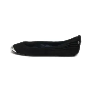 Dkny Donna Karan New York Ballerinas Suede Black Colour For Women