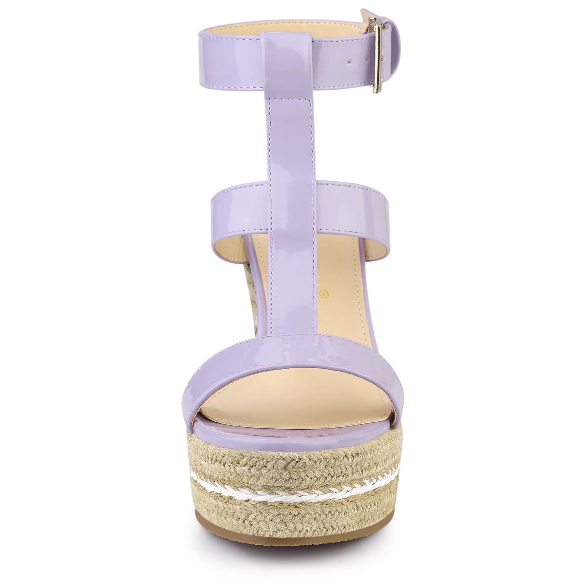 Espadrille Strappy Platform Wedges Sandals