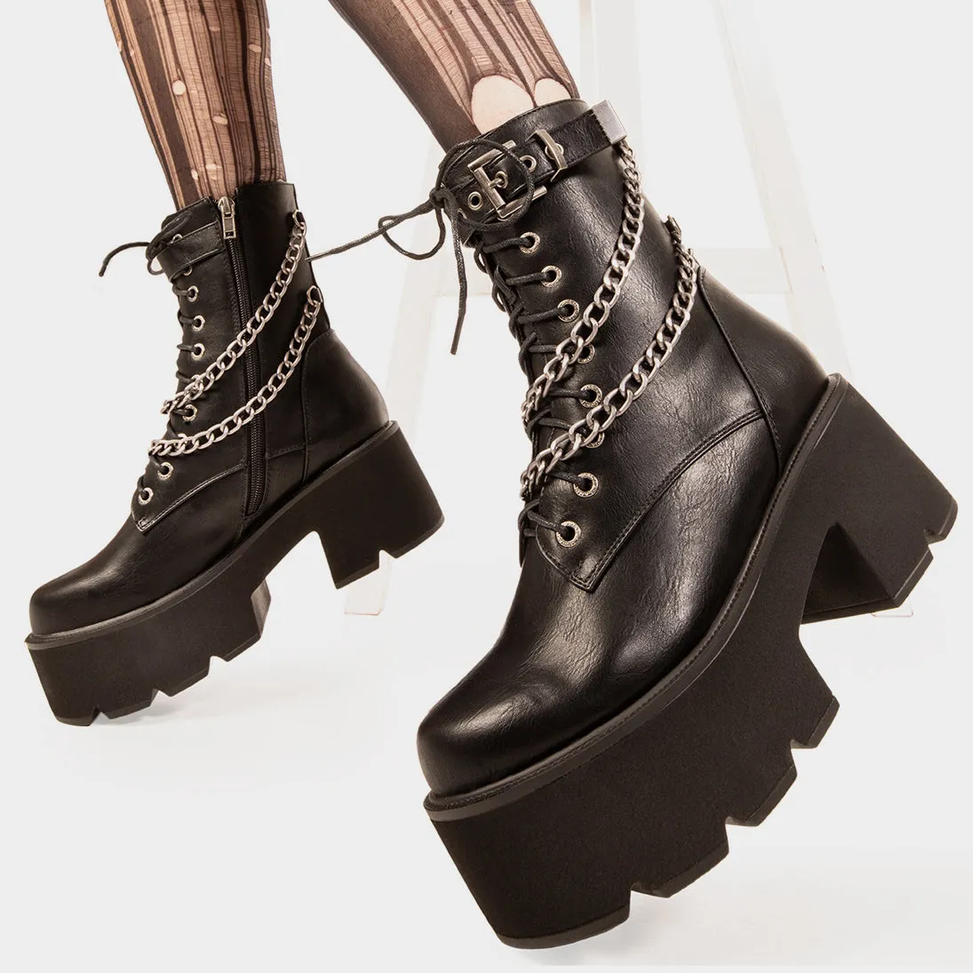 Flip The Switch Chunky Platform Boots