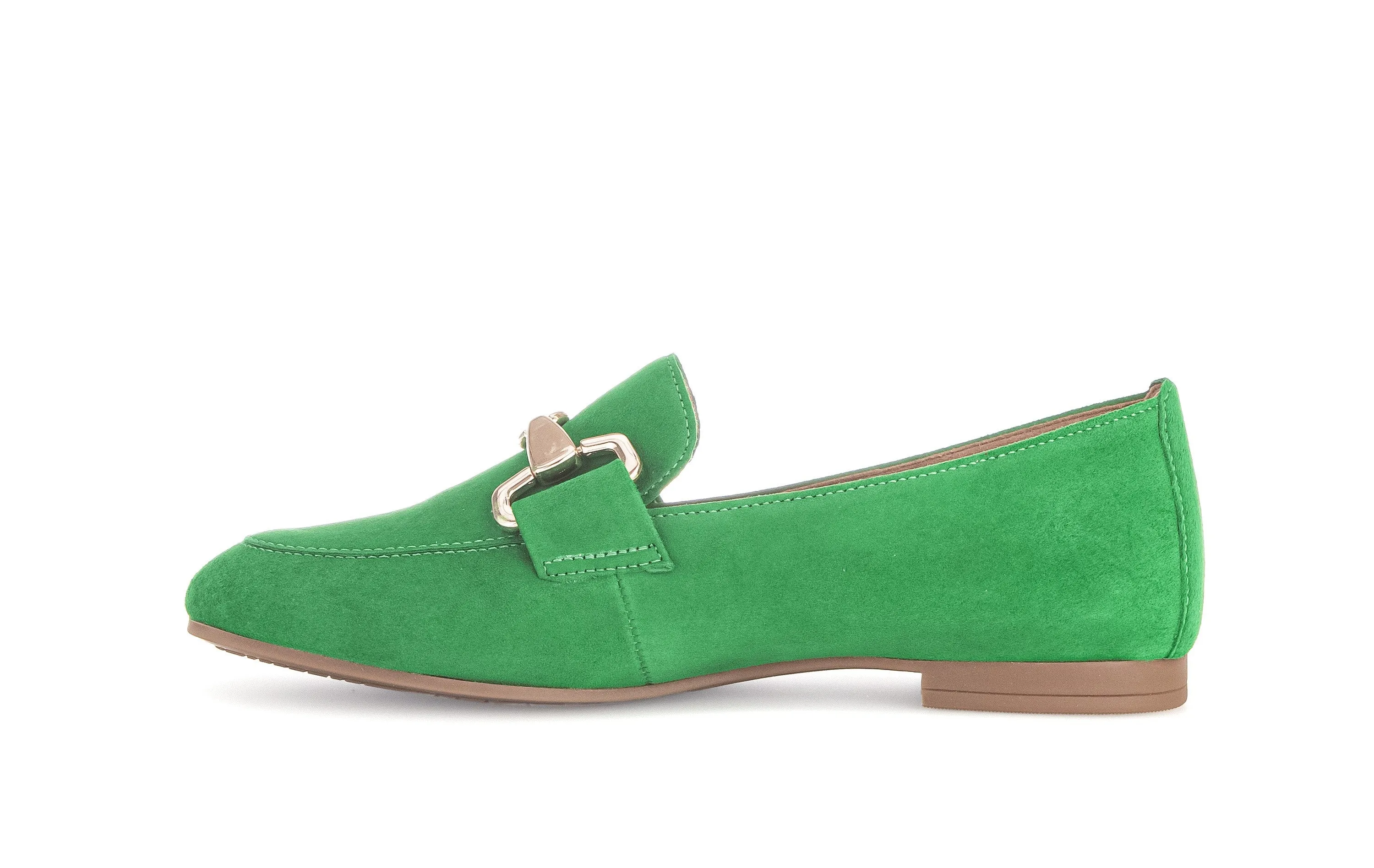 Gabor Womens Loafer 45.211.33 Green/Gold