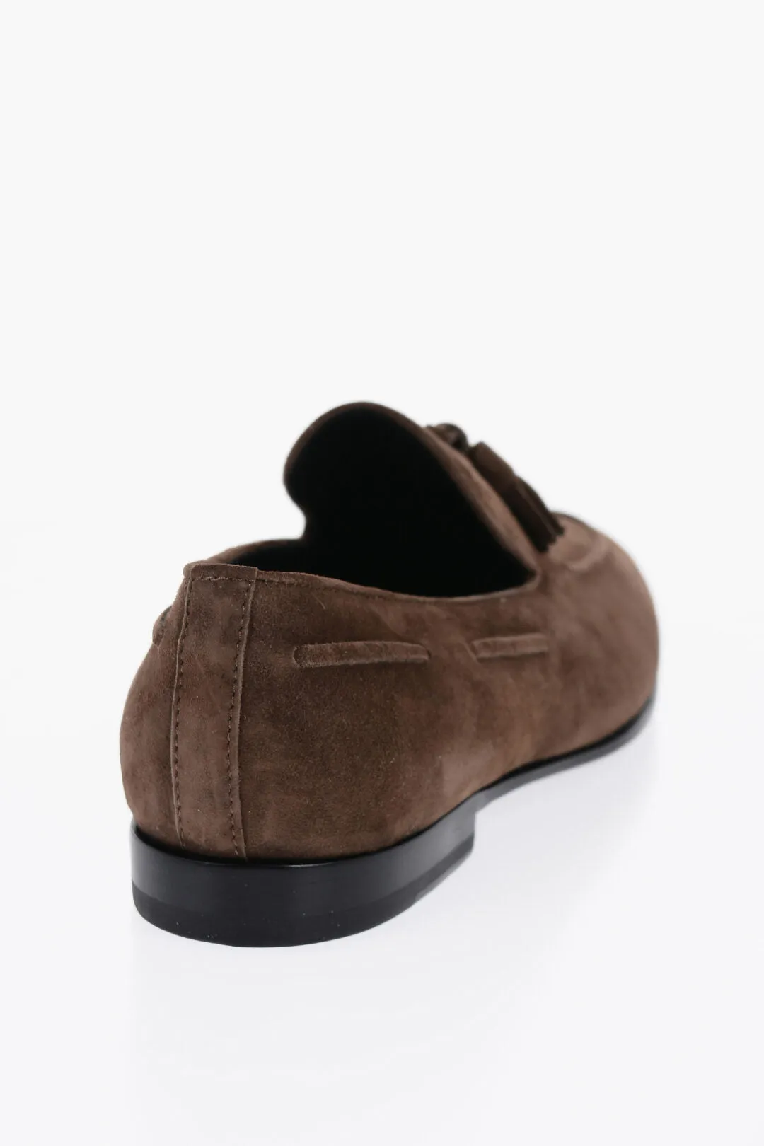 Giuseppe Zanotti Suede Leather Kiltie Loafers