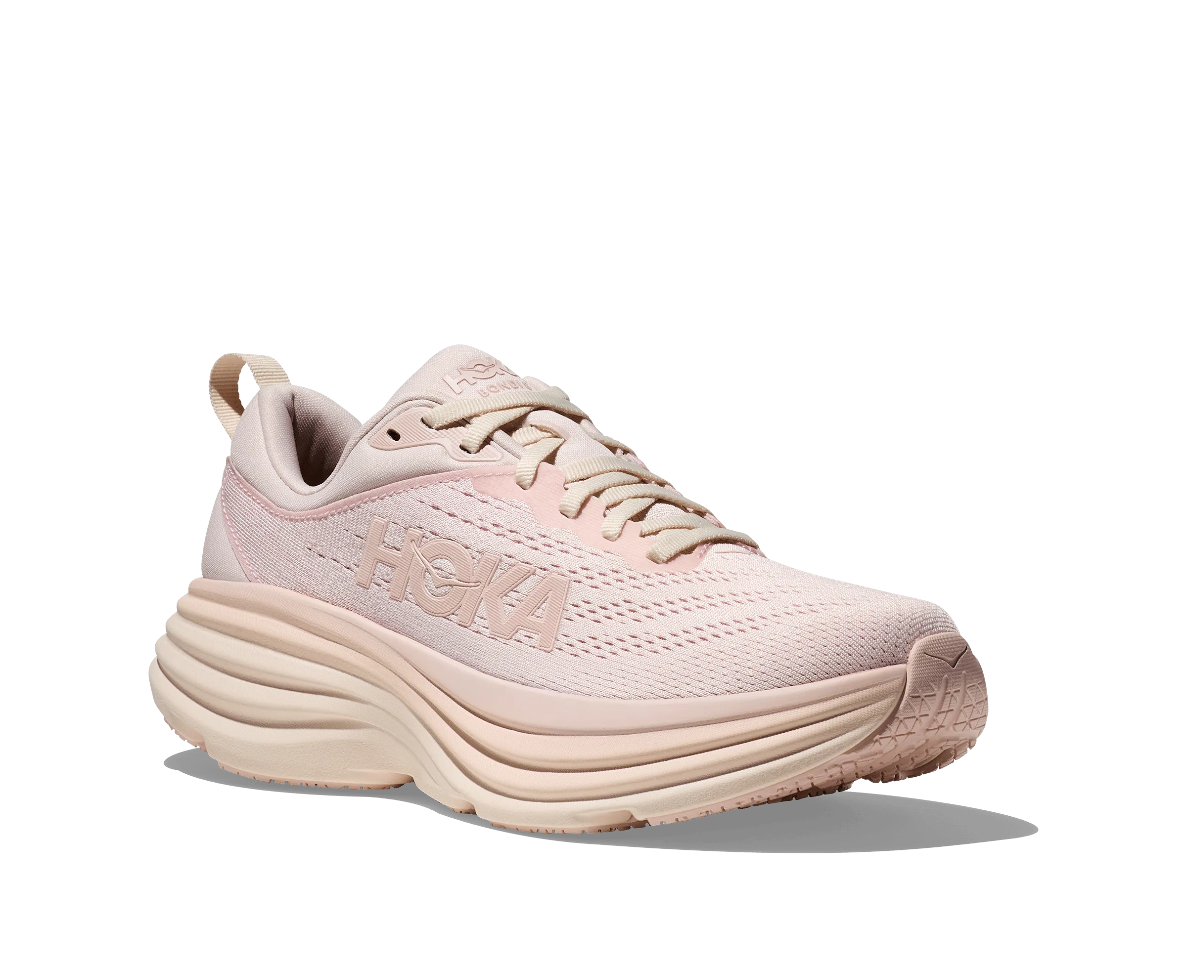 Hoka Women's Bondi 8 Running Shoes- Cosmic Pearl