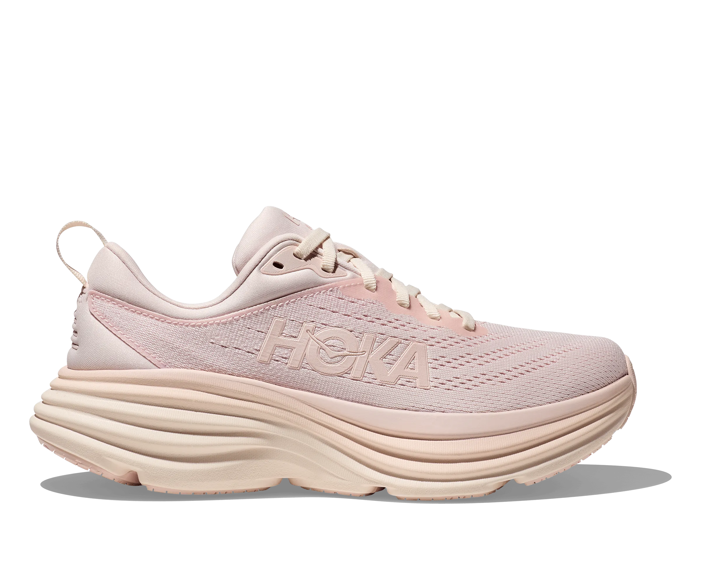 Hoka Women's Bondi 8 Running Shoes- Cosmic Pearl