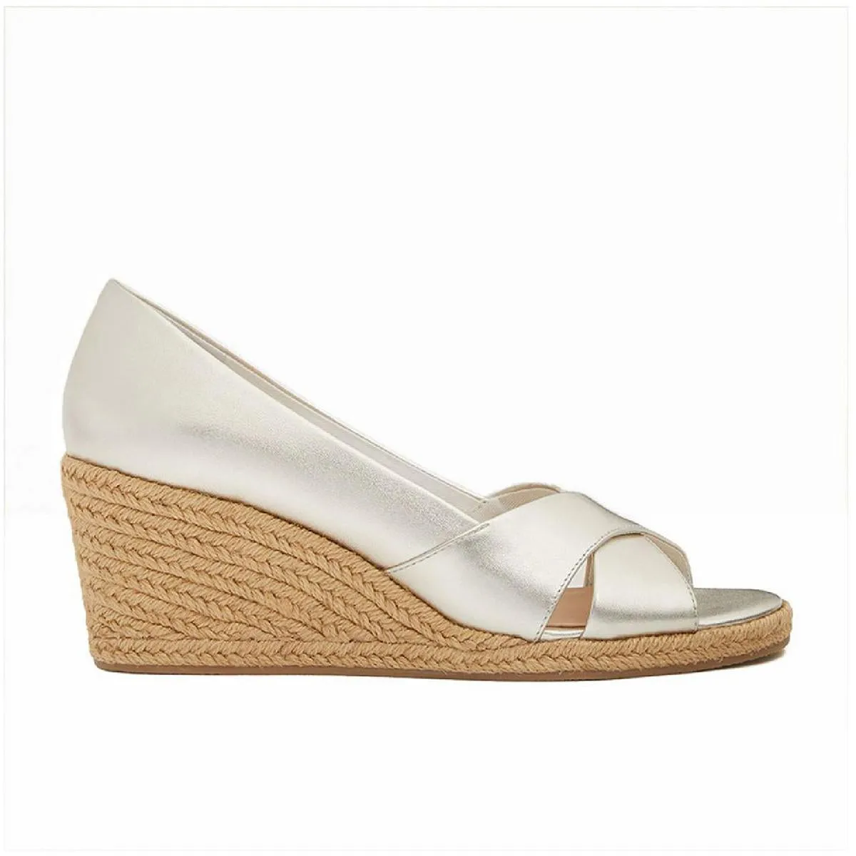 Jack Rogers Palmer Criss-Cross Wedge Espadrille