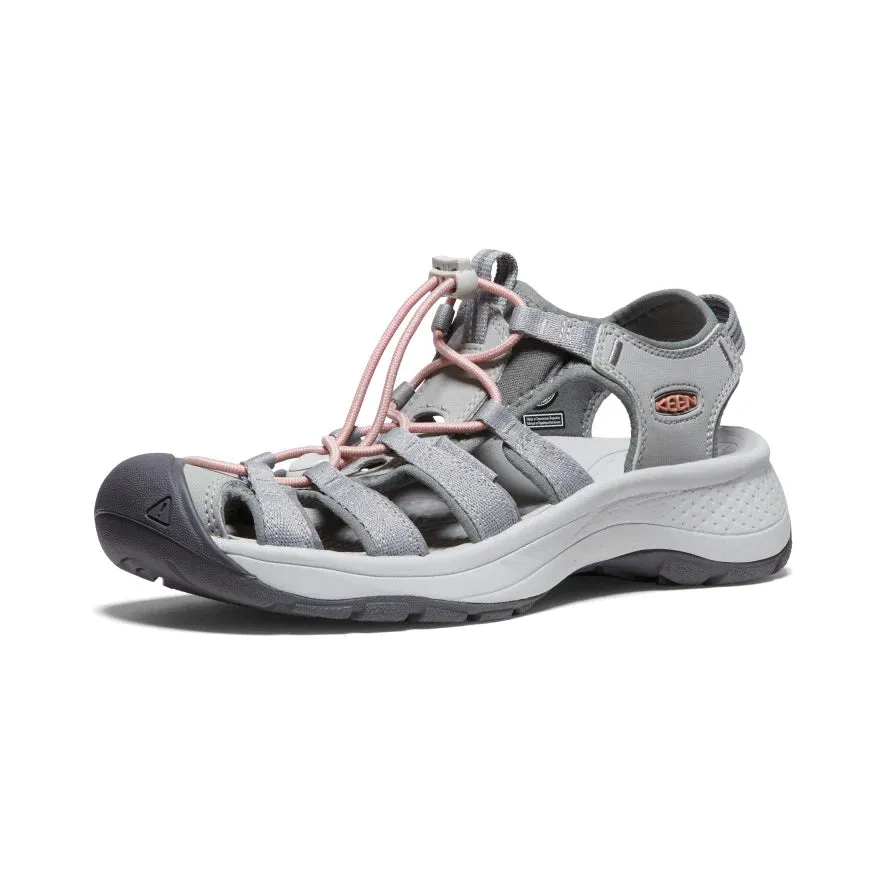 Keen Astoria West Grey Coral Womens Sandal