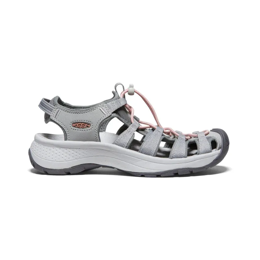 Keen Astoria West Grey Coral Womens Sandal