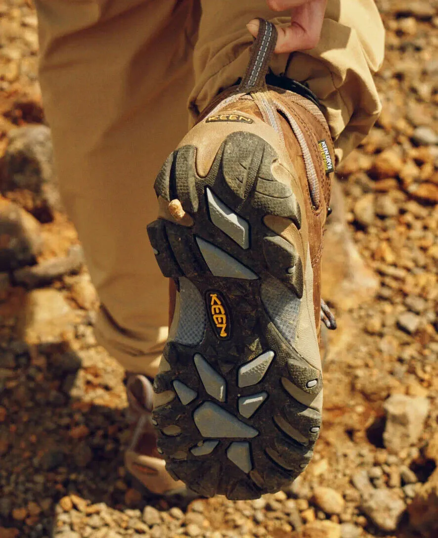 Keen Women's Targhee II Mid Waterproof Leather Hiking Boots