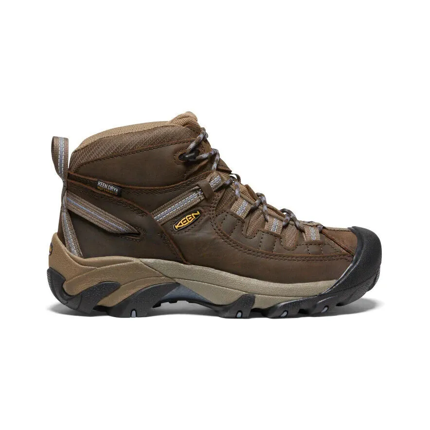 Keen Women's Targhee II Mid Waterproof Leather Hiking Boots