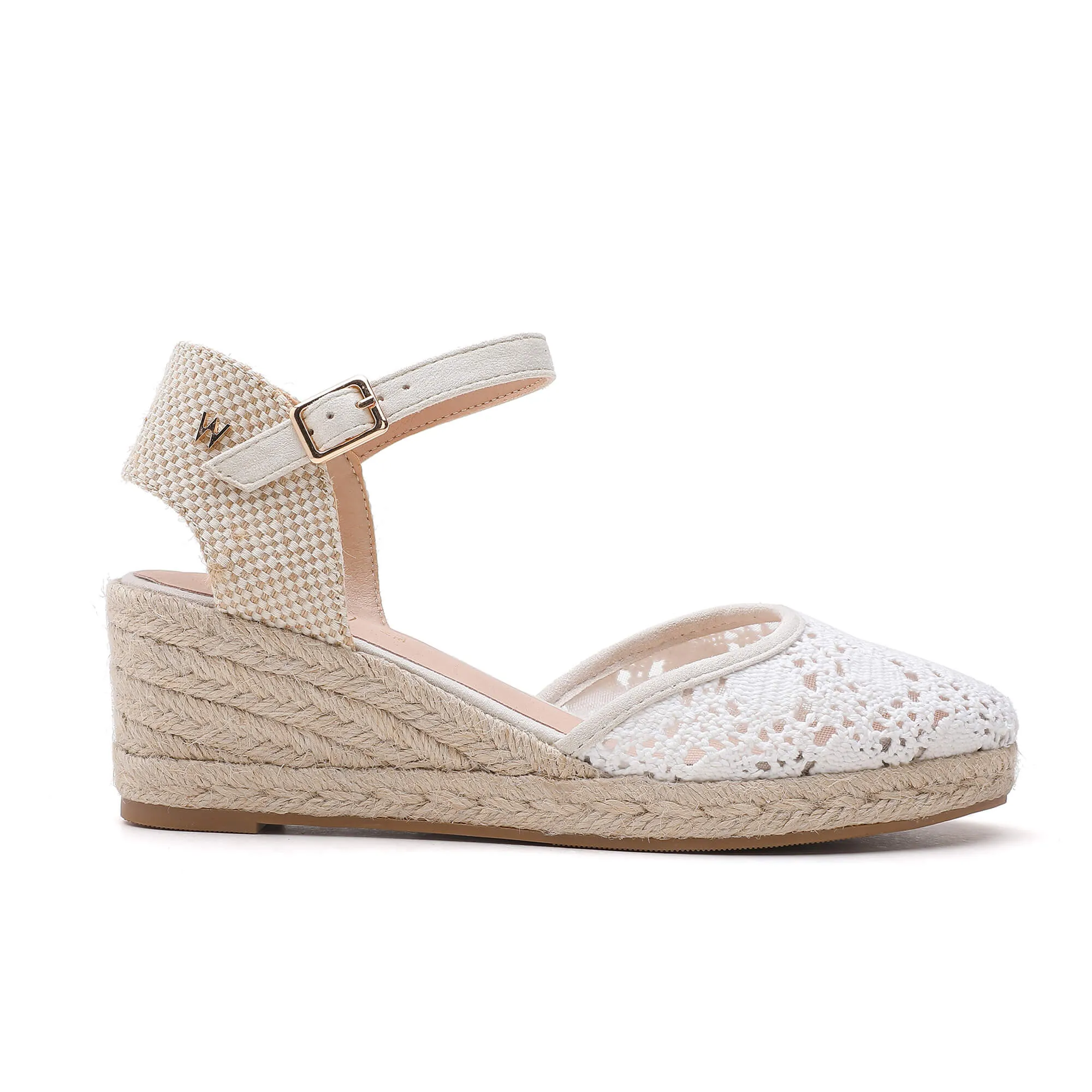 Kelly White Espadrille