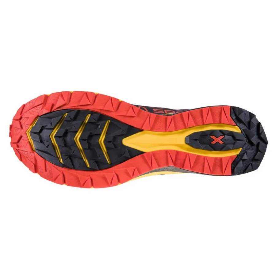 La Sportiva Jackal Mens Trail Running Shoe - Black/Yellow