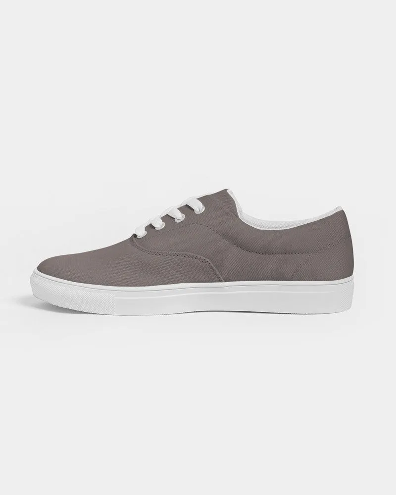 Medium Dark Brown Men's Canvas Sneakers | Men's | Medium Dark Pale Brown | C60M60Y60K0