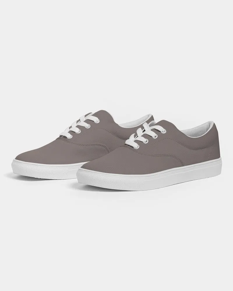 Medium Dark Brown Men's Canvas Sneakers | Men's | Medium Dark Pale Brown | C60M60Y60K0