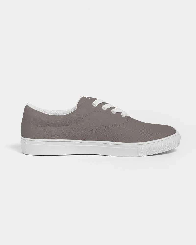 Medium Dark Brown Men's Canvas Sneakers | Men's | Medium Dark Pale Brown | C60M60Y60K0