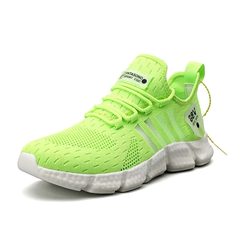 Men Light Mesh Breathable Running Sneakers