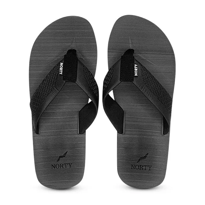 Mens Flip Flop Sandal Grey/Black