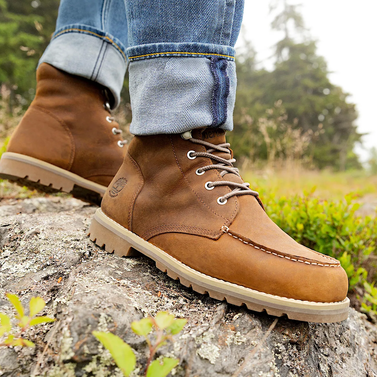 Men's Redwood Falls Waterproof Moc-Toe Boots