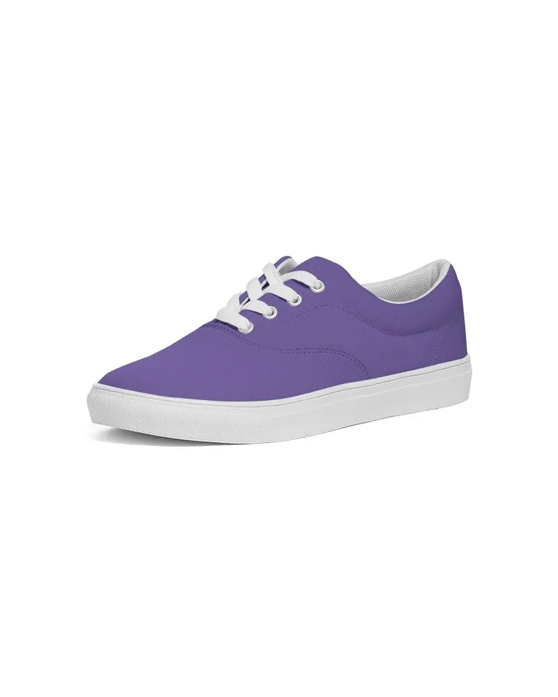 Midtone Violet Canvas Sneakers | Men's | C70M80Y0K0