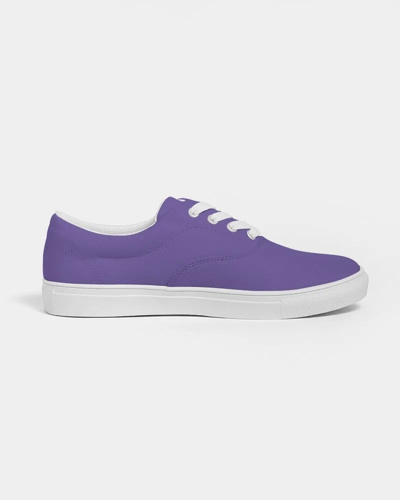 Midtone Violet Canvas Sneakers | Men's | C70M80Y0K0