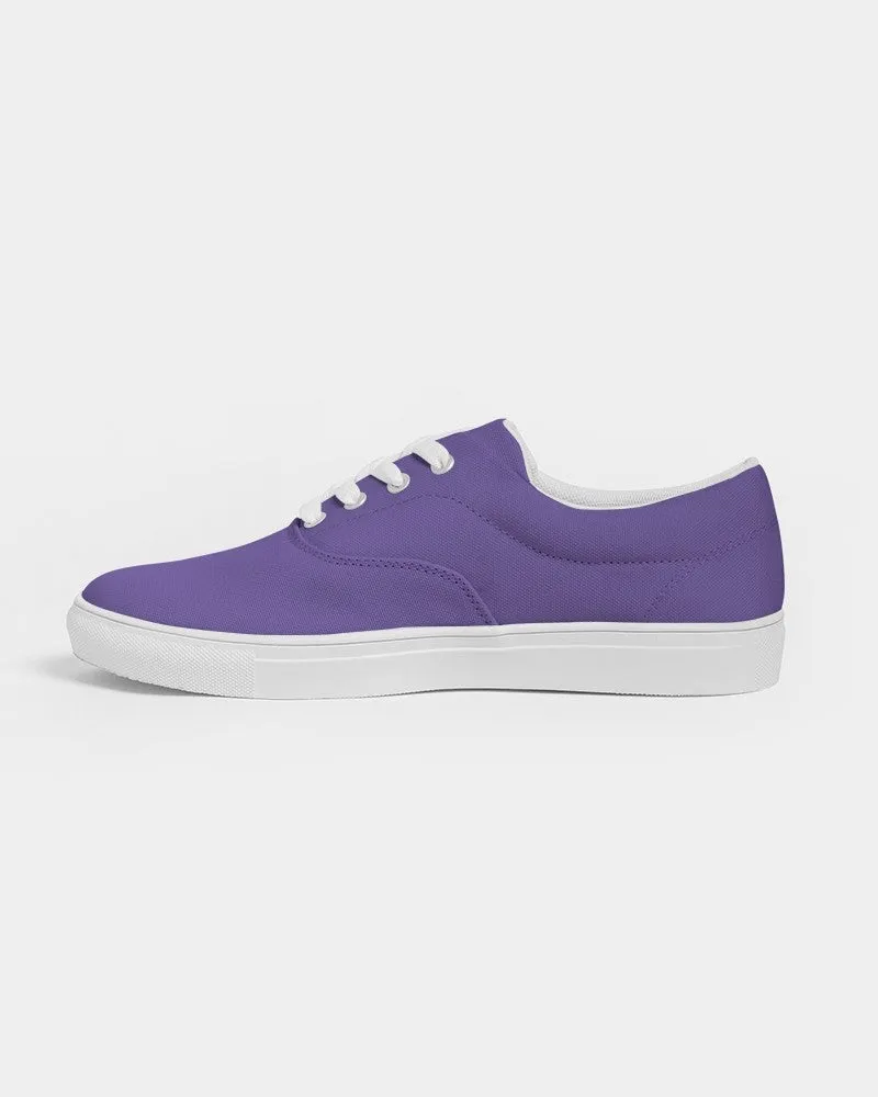 Midtone Violet Canvas Sneakers | Men's | C70M80Y0K0