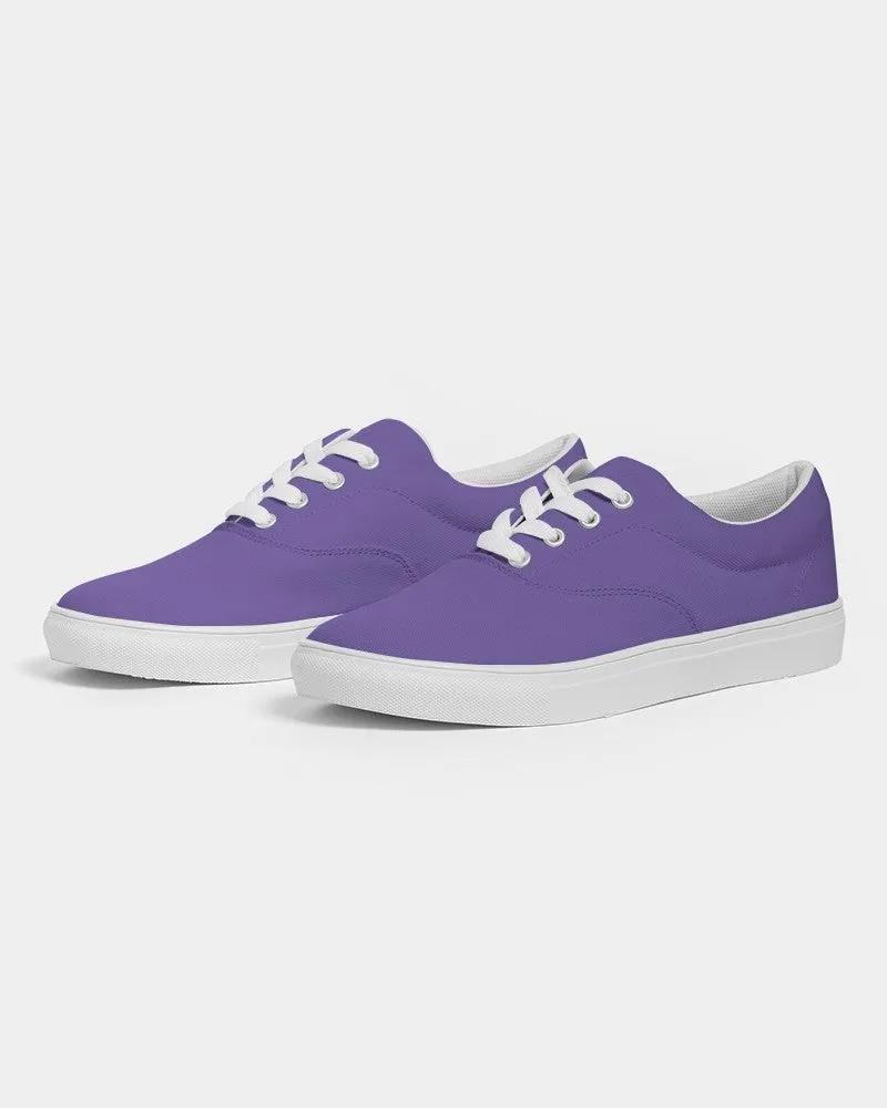 Midtone Violet Canvas Sneakers | Men's | C70M80Y0K0