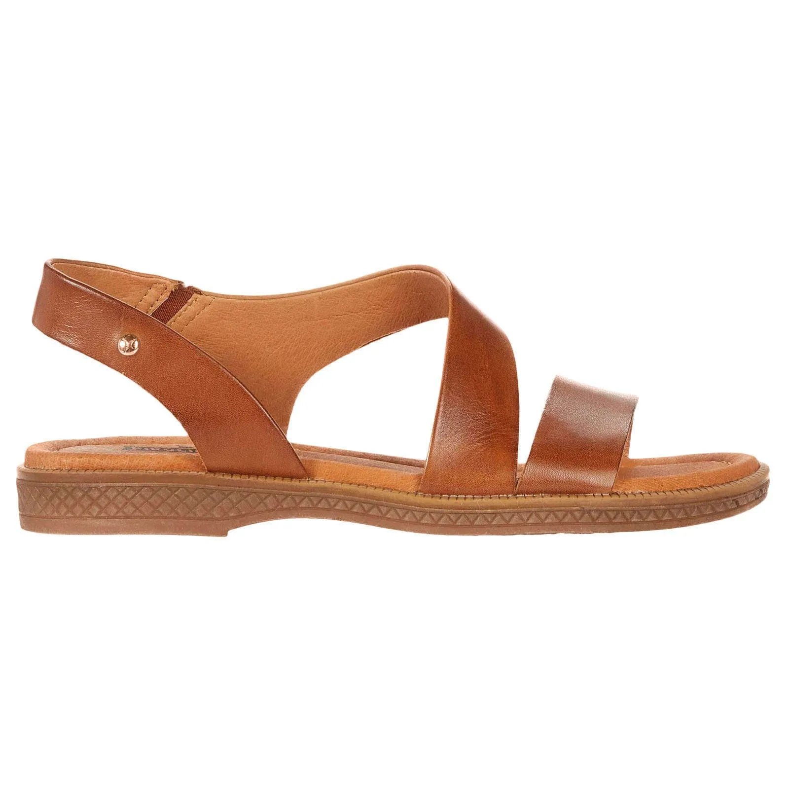 Moraira Calfskin Leather Women's Flat Strappy Sandals