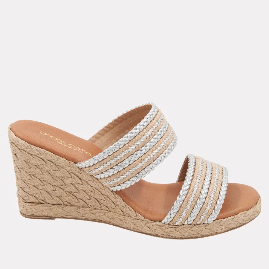 Nolita Metallic Espadrille Wedge