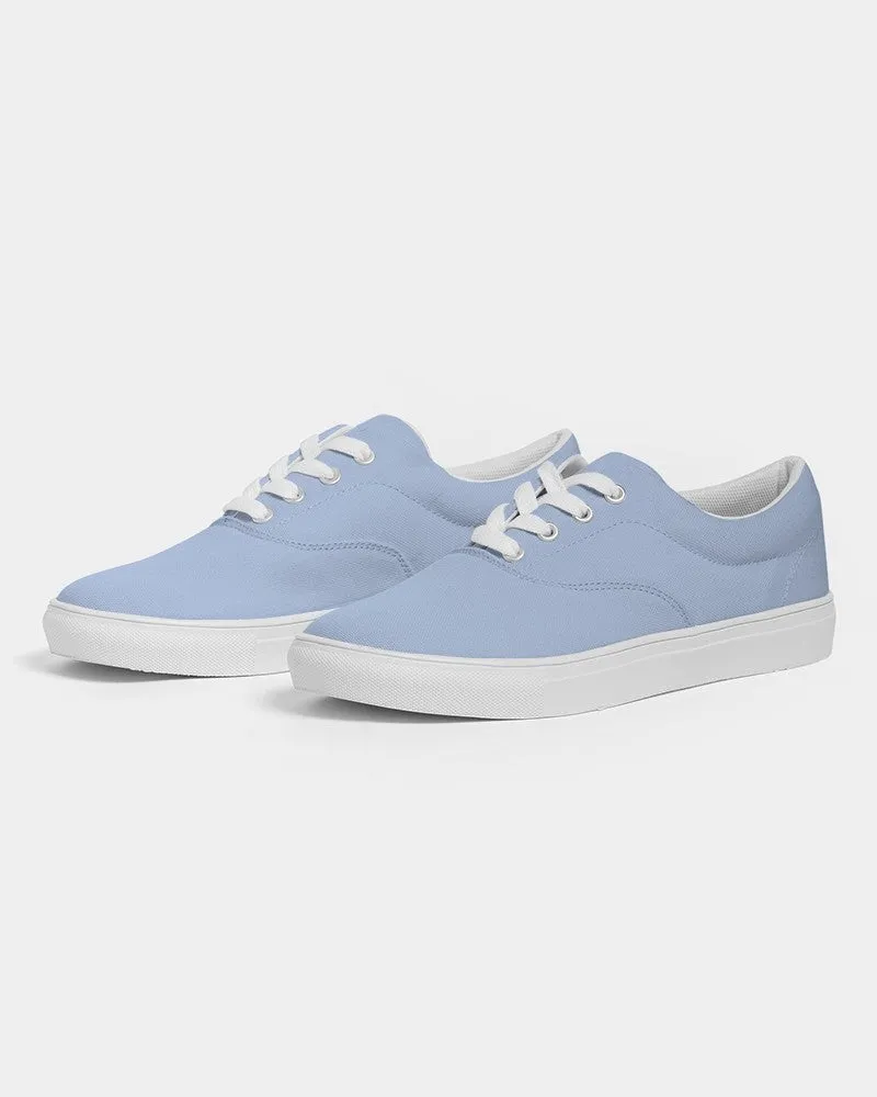 Pale Pastel Blue Women's Canvas Sneakers | Women's | Bright Pale Pastel Blue | C30M15Y0K0