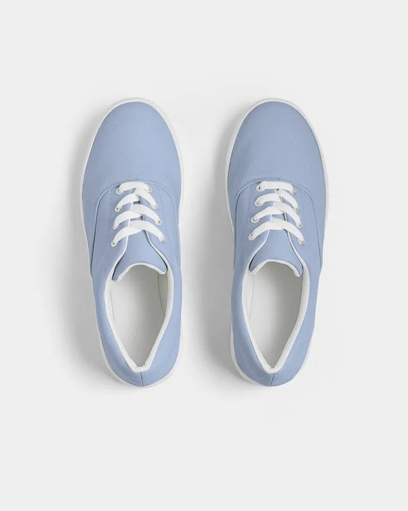 Pale Pastel Blue Women's Canvas Sneakers | Women's | Bright Pale Pastel Blue | C30M15Y0K0