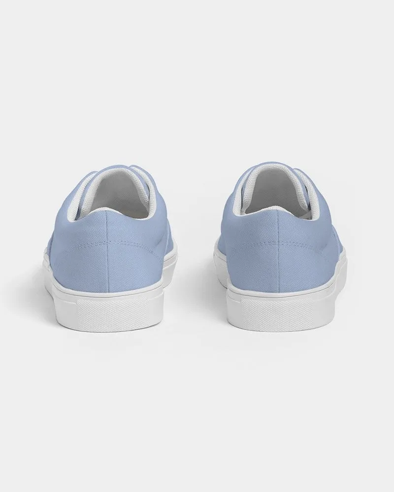 Pale Pastel Blue Women's Canvas Sneakers | Women's | Bright Pale Pastel Blue | C30M15Y0K0