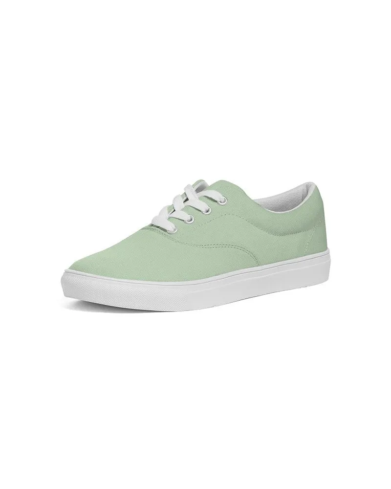 Pale Pastel Green Women's Canvas Sneakers | Women's | Bright Pale Pastel Green | C22M0Y30K0