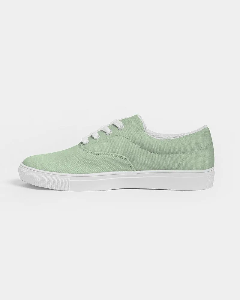 Pale Pastel Green Women's Canvas Sneakers | Women's | Bright Pale Pastel Green | C22M0Y30K0