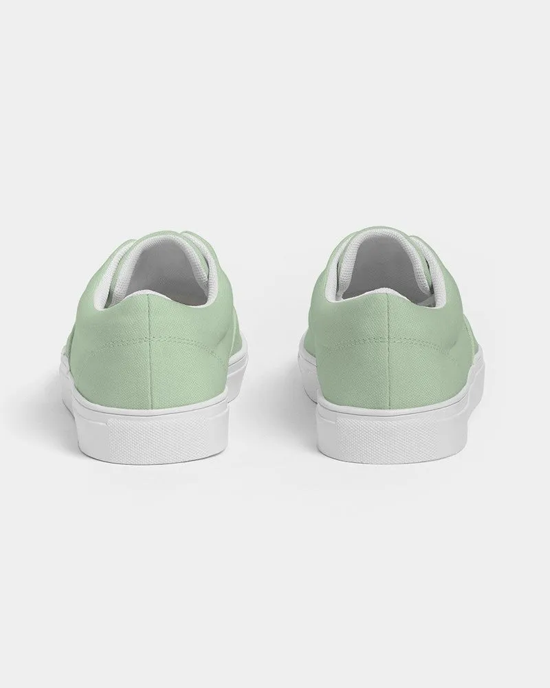 Pale Pastel Green Women's Canvas Sneakers | Women's | Bright Pale Pastel Green | C22M0Y30K0