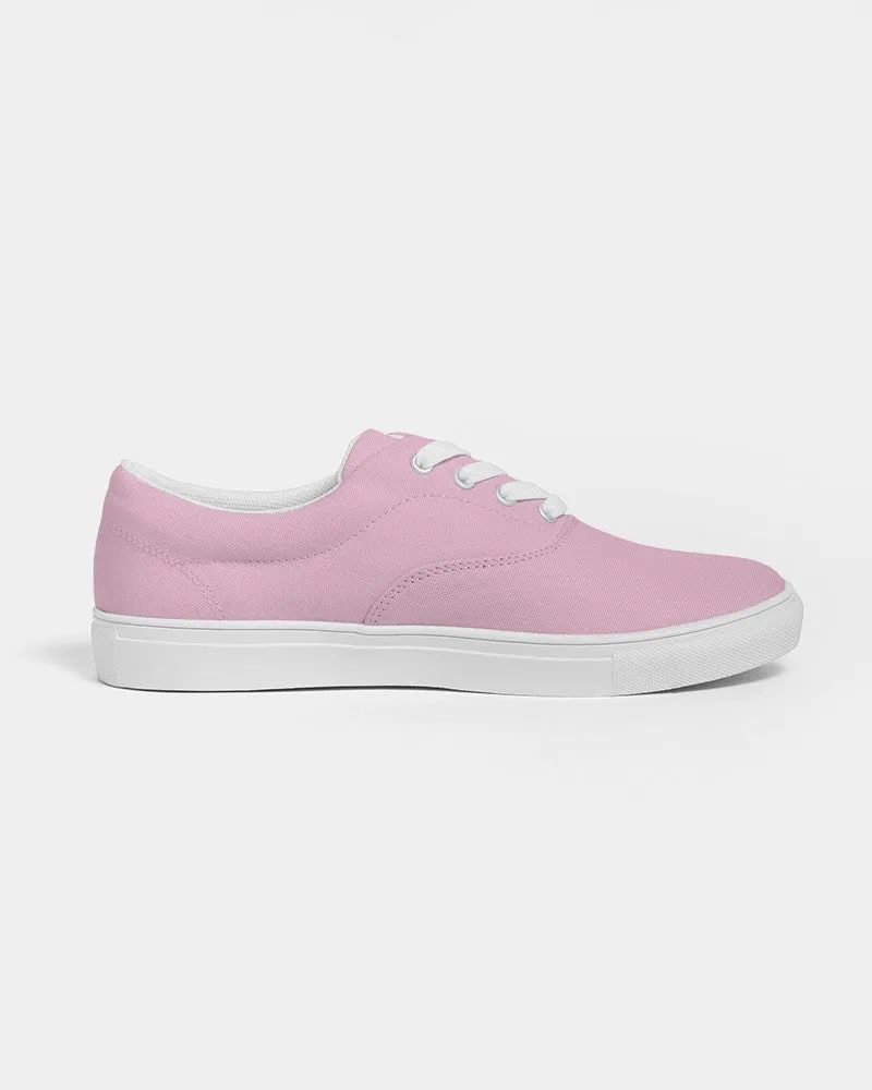 Pale Pastel Magenta Men's Canvas Sneakers | Men's | Bright Pale Pastel Magenta | C0M30Y0K0