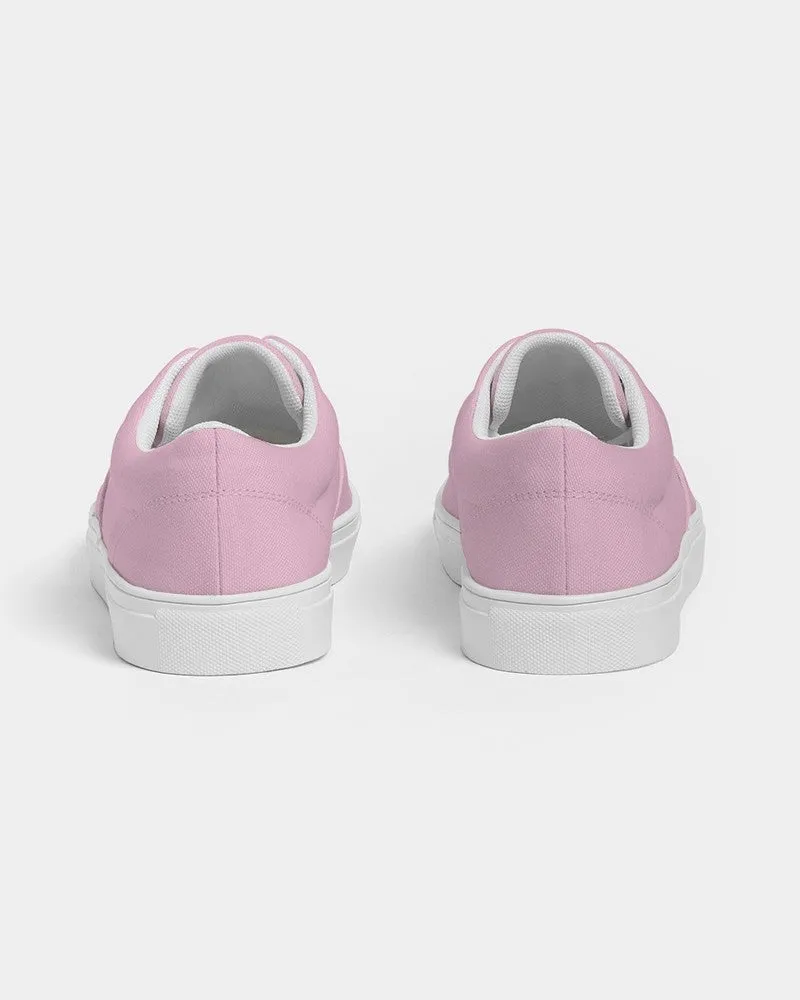 Pale Pastel Magenta Men's Canvas Sneakers | Men's | Bright Pale Pastel Magenta | C0M30Y0K0