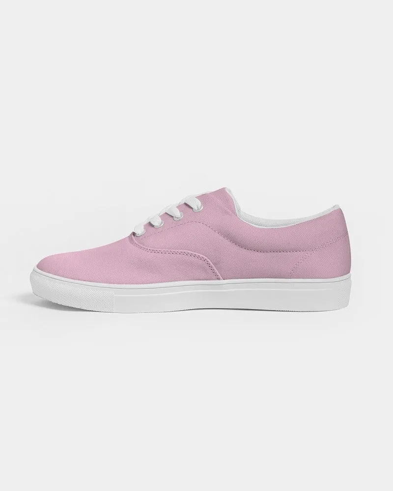 Pale Pastel Magenta Men's Canvas Sneakers | Men's | Bright Pale Pastel Magenta | C0M30Y0K0