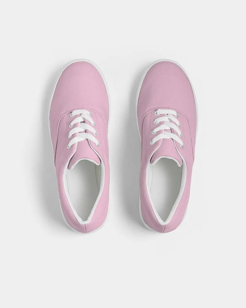 Pale Pastel Magenta Men's Canvas Sneakers | Men's | Bright Pale Pastel Magenta | C0M30Y0K0