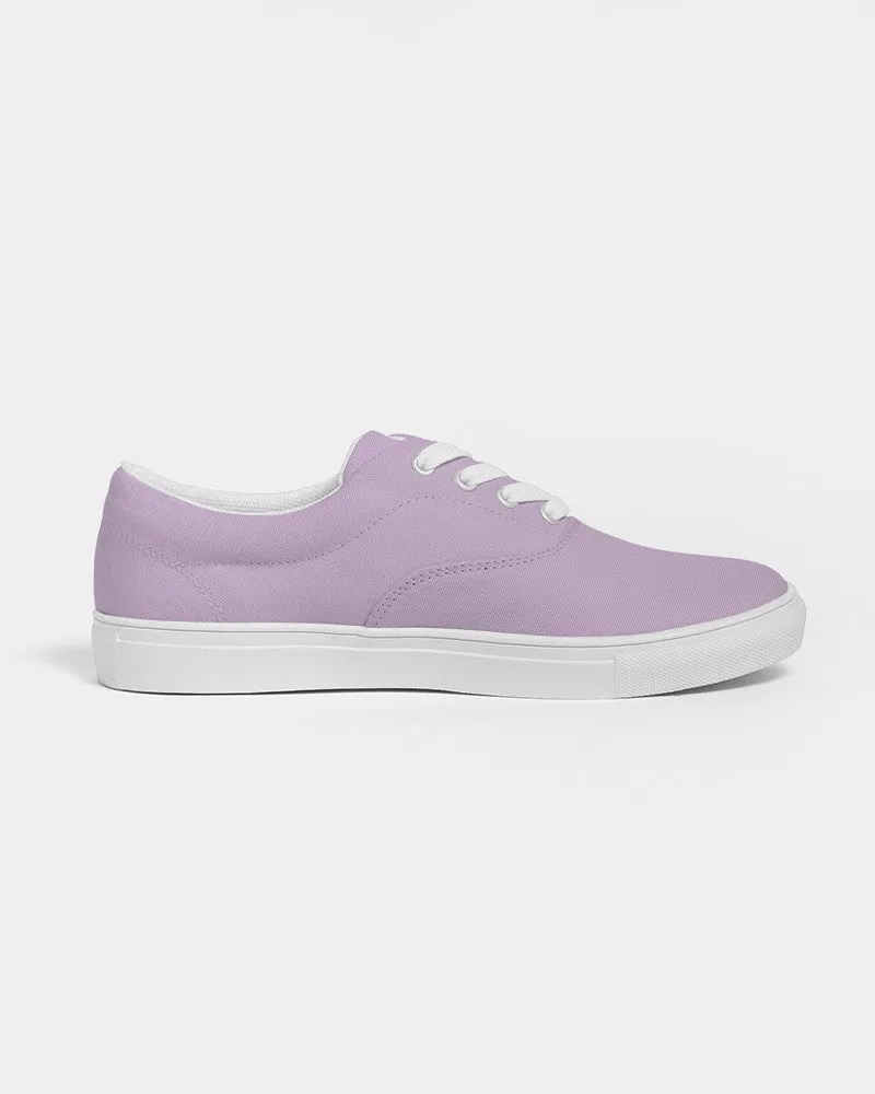 Pale Pastel Purple Women's Canvas Sneakers | Women's | Bright Pale Pastel Purple | C15M30Y0K0