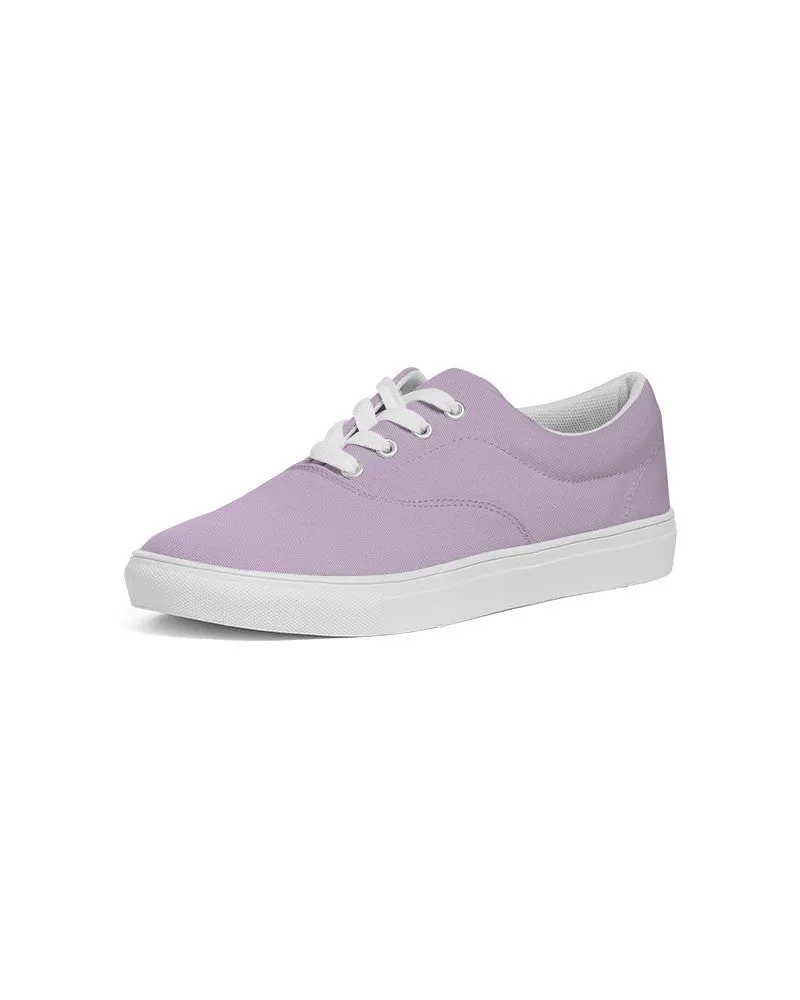 Pale Pastel Purple Women's Canvas Sneakers | Women's | Bright Pale Pastel Purple | C15M30Y0K0