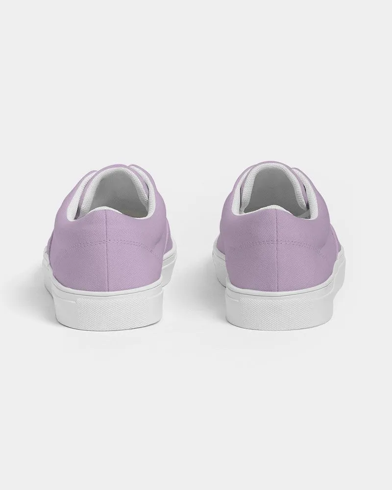 Pale Pastel Purple Women's Canvas Sneakers | Women's | Bright Pale Pastel Purple | C15M30Y0K0